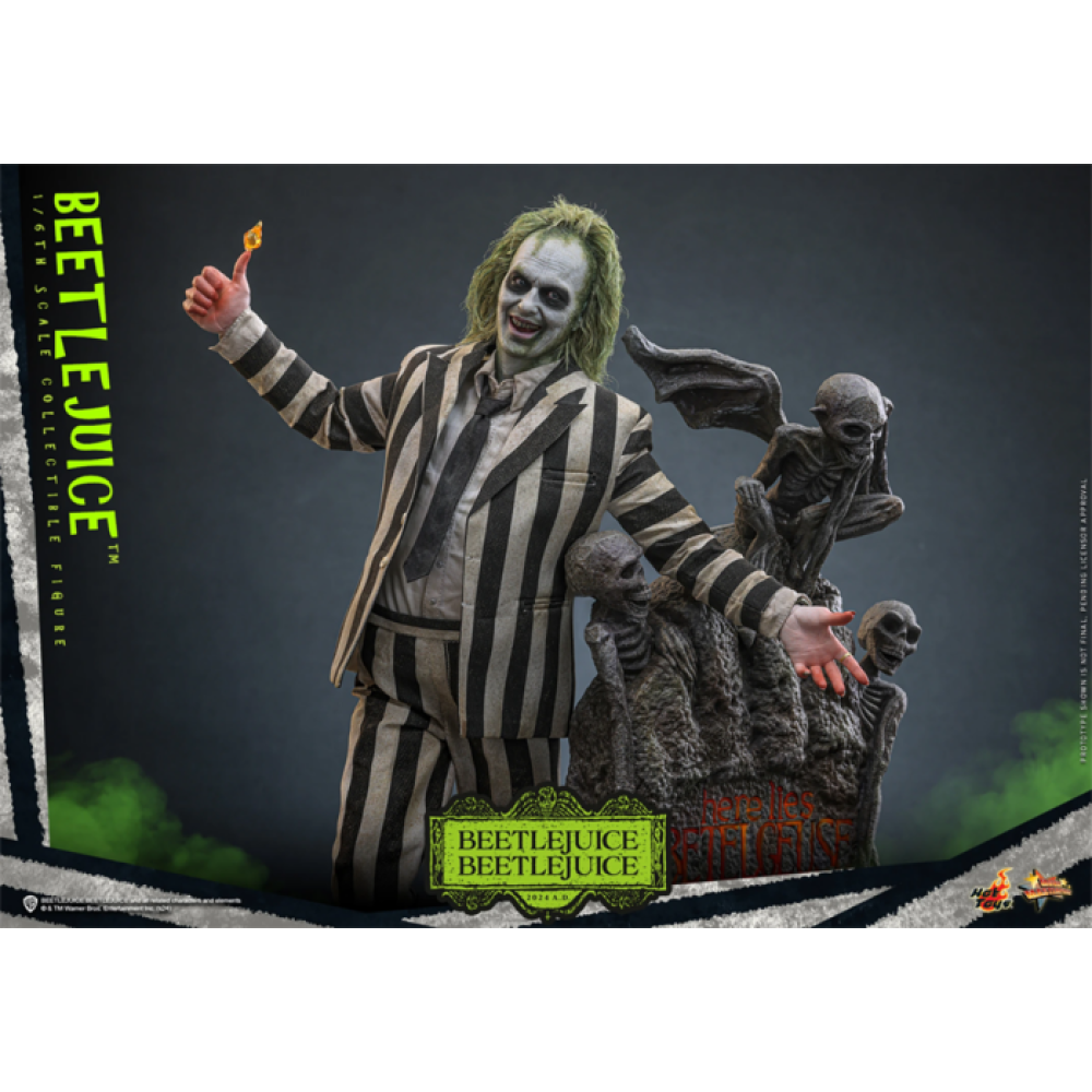 Beetlejuice Beetlejuice (2024) Beetlejuice 1/6th Scale Hot Toys